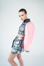 Cargar imagen en el visor de la galería, Popstar koi biker jacket