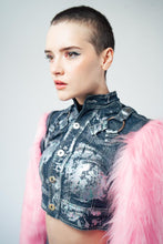 Cargar imagen en el visor de la galería, Popstar koi biker jacket