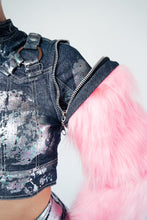 Cargar imagen en el visor de la galería, Popstar koi biker jacket