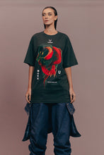 Cargar imagen en el visor de la galería, Arigato Twin Fire/Earth Dragons T-Shirt