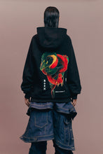 Cargar imagen en el visor de la galería, Arigato Twin Fire/Earth Dragons Hoodie